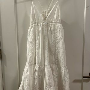 Zara white dress